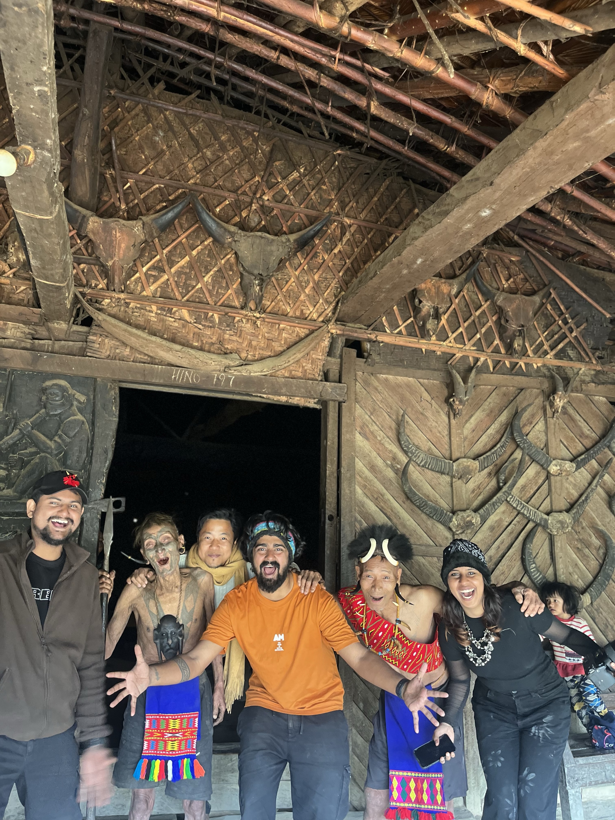 Inside a Morung — Nagaland